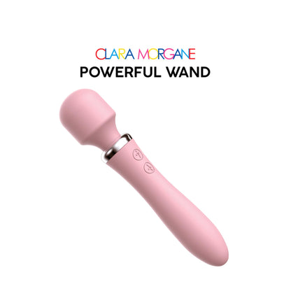 Masażer wand Clara Morgane różowy USB 21 cm