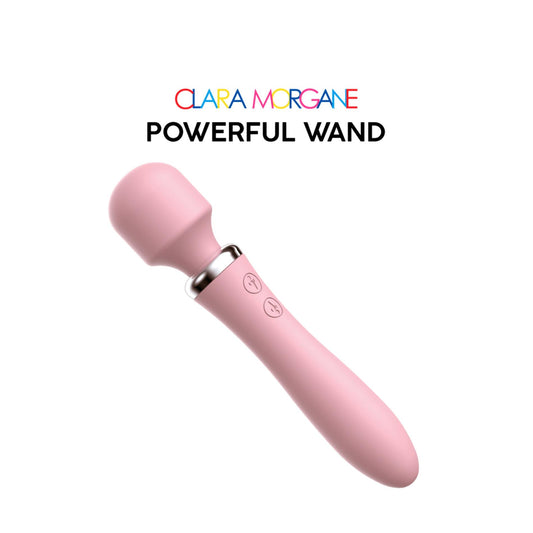 Masażer wand Clara Morgane różowy USB 21 cm
