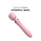 Masażer wand Clara Morgane różowy USB 21 cm