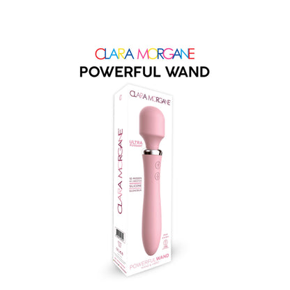 Masażer wand Clara Morgane różowy USB 21 cm
