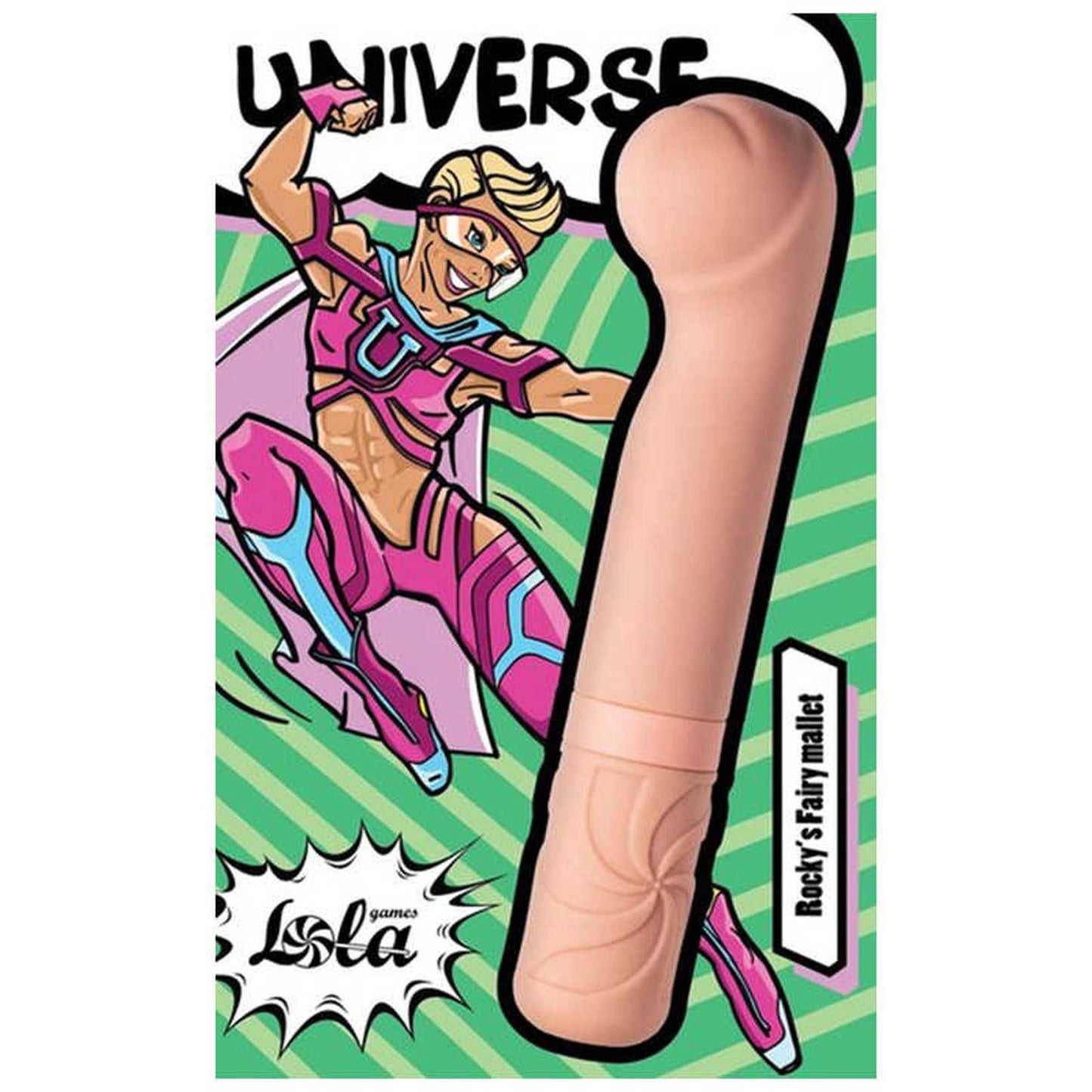 Miniwibrator Lola Games Universe Rocky's Fairy Mallet miąższ USB