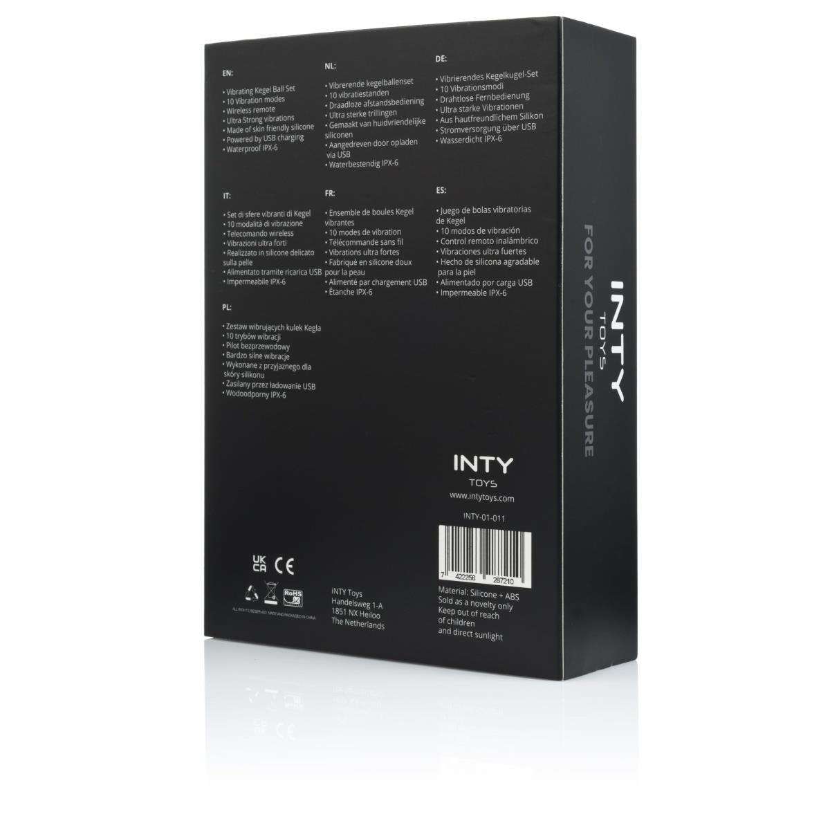 Kulki Kegla wibrujące INTY Toys Blaze z pilotem 10 trybów USB