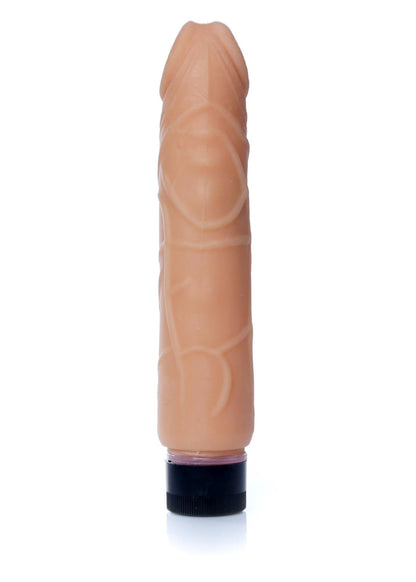 Wibrator cyber skórzany realistyczny EasyLove cielisty 22 cm