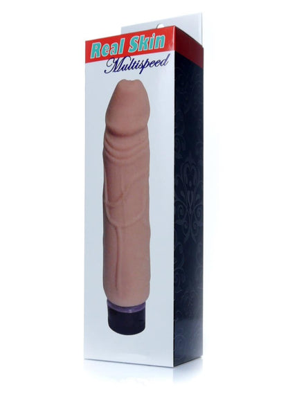 Wibrator cyber skórzany realistyczny EasyLove cielisty 22 cm