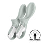 Wibrator analny nadmuchiwany Satisfyer Air Pump Booty 3 szarozielony USB