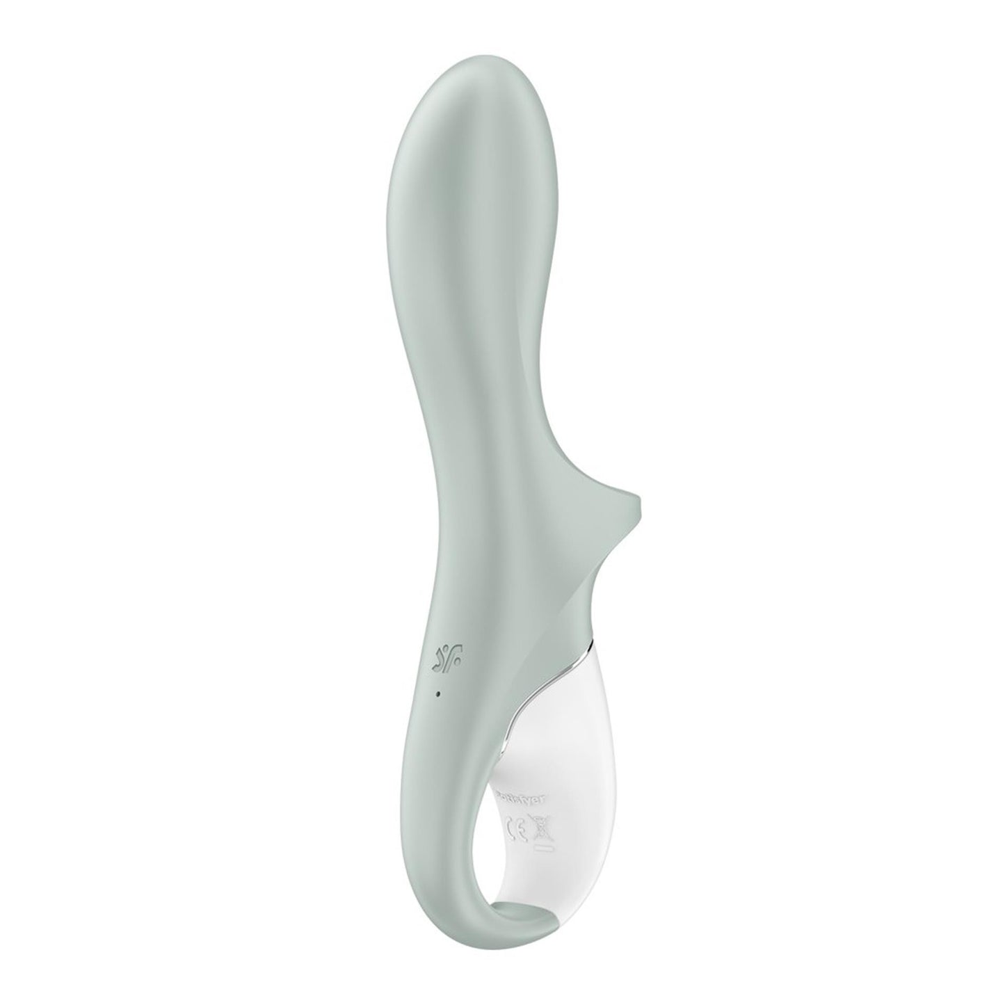 Wibrator analny nadmuchiwany Satisfyer Air Pump Booty 3 szarozielony USB
