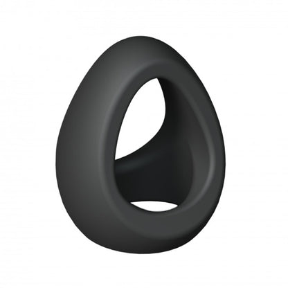 Podwójny pierścień erekcyjny Flux Ring Love to Love czarny onyx