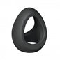 Podwójny pierścień erekcyjny Flux Ring Love to Love czarny onyx