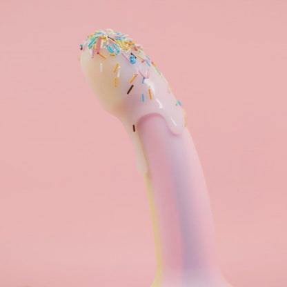 Dildo silikonowe realistyczne fosforyzujące DilDolls Fantasia
