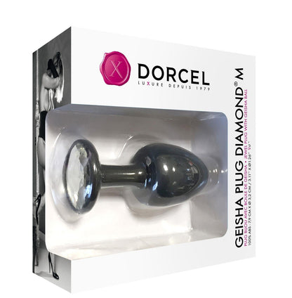 Korek analny Geisha Plug Diamond Dorcel z kulką 8 cm