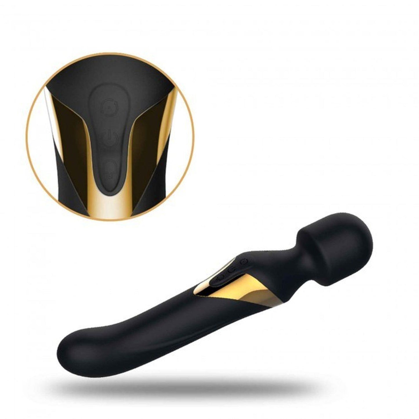 Dwustronny wibrator Dorcel Dual Orgasms Gold silikonowy USB 23,5 cm