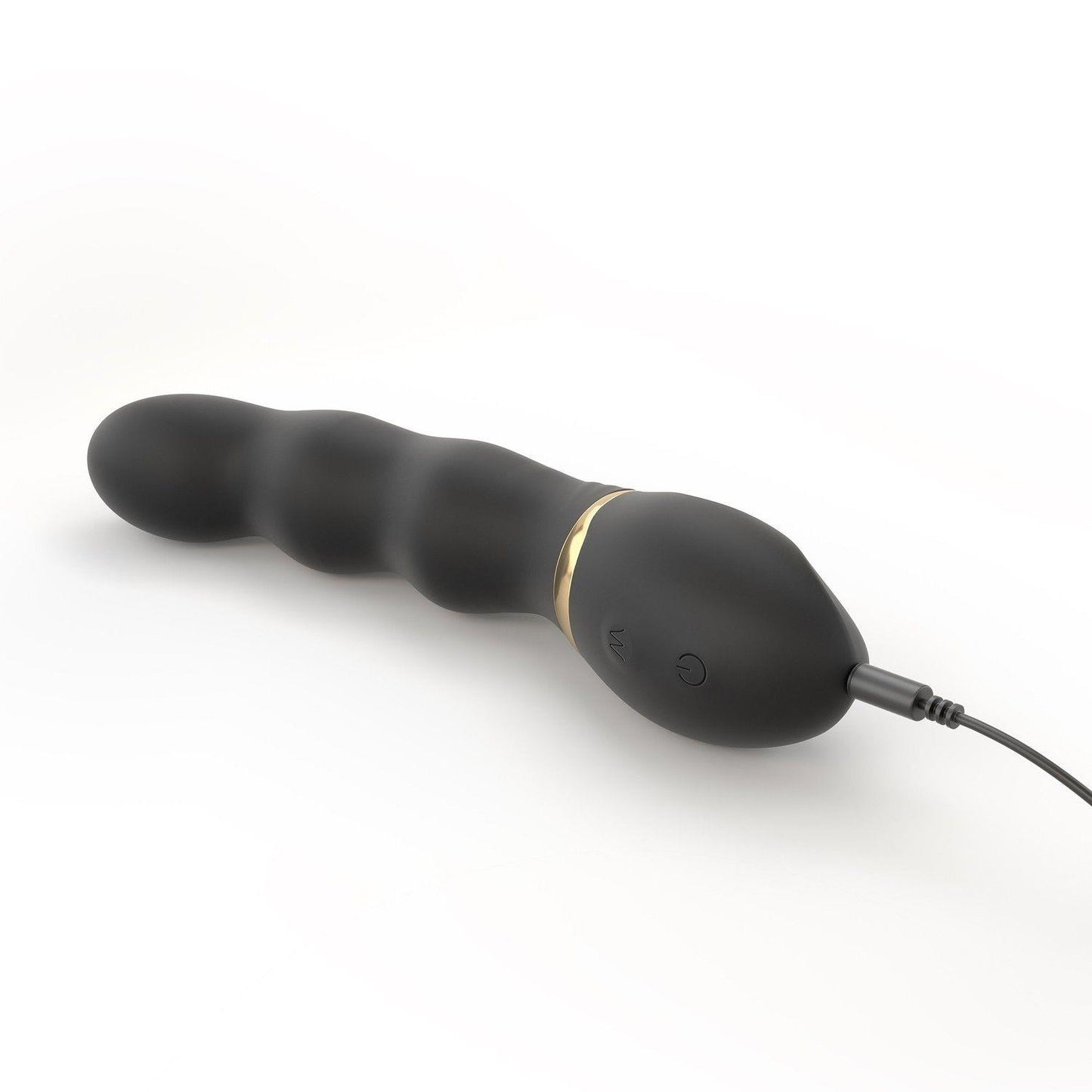 Wibrator punktu G Dorcel Too Much 2.0 z 3 silnikami czarny USB 22 cm