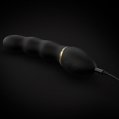 Wibrator punktu G Dorcel Too Much 2.0 z 3 silnikami czarny USB 22 cm