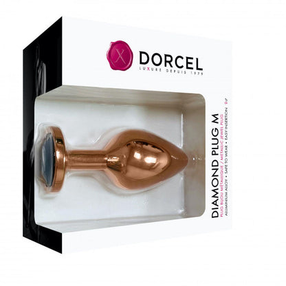 Korek analny z diamencikiem Diamond Dorcel M