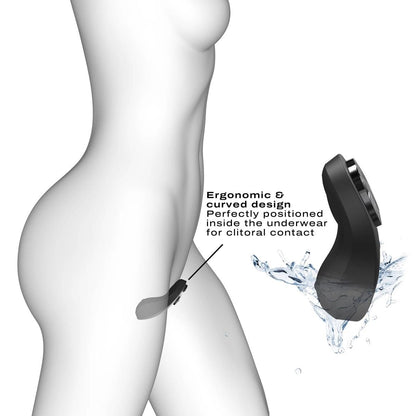 Dyskretny stymulator łechtaczki do bielizny Dorcel Discreet Vibe USB