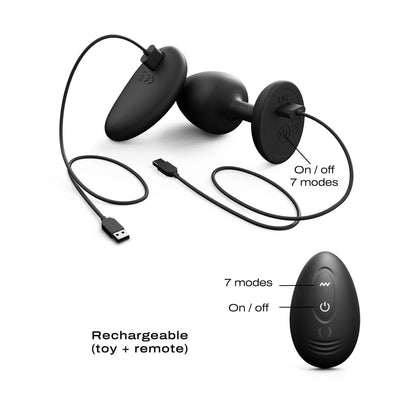 Korek analny Dorcel Geisha Plug Infinite L silikonowy USB