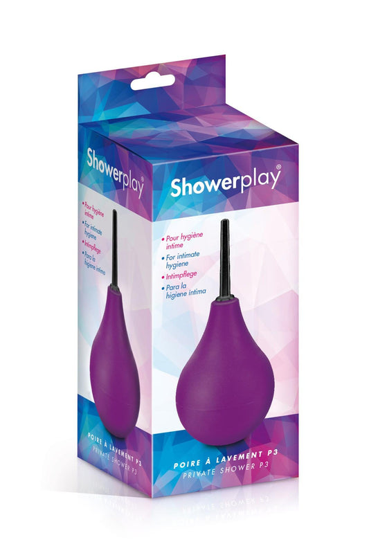 Fioletowa gruszka do lewatywy Showerplay 224ml