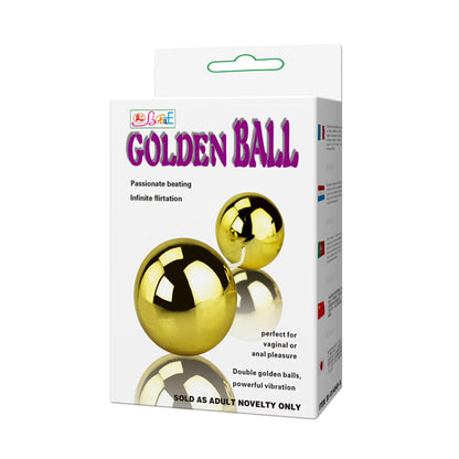 Kulki wibrujące Baile Golden złote