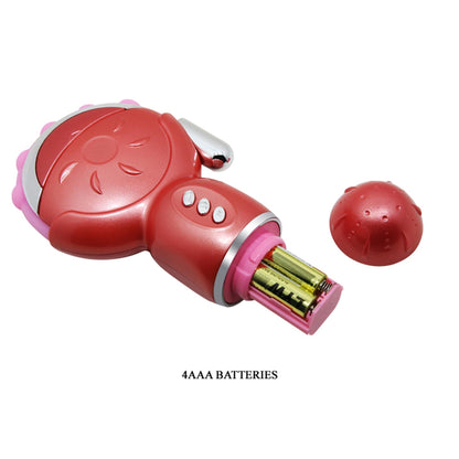 Stymulator łechtaczki Baile Rolling Fun giętki 12 wibracji 6 rotacji