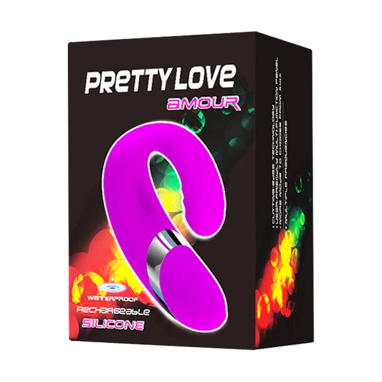 Wibrator silikonowy Pretty Love Amour USB 12 funkcji