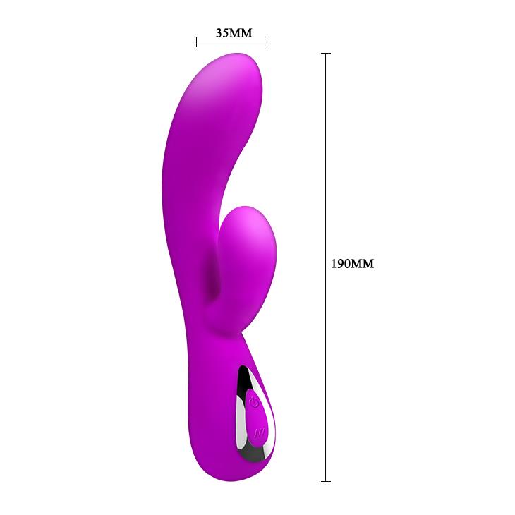 Wibrator punktu G Pretty Love Honey silikonowy USB 19 cm
