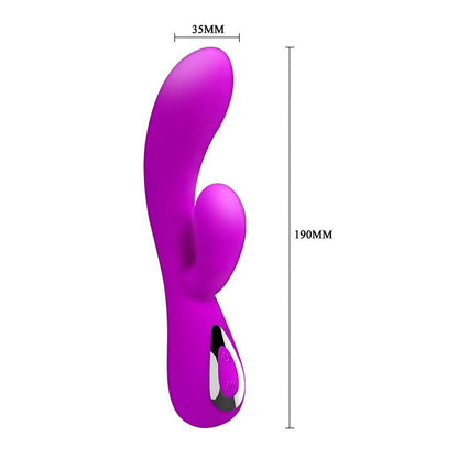 Wibrator punktu G Pretty Love Honey silikonowy USB 19 cm