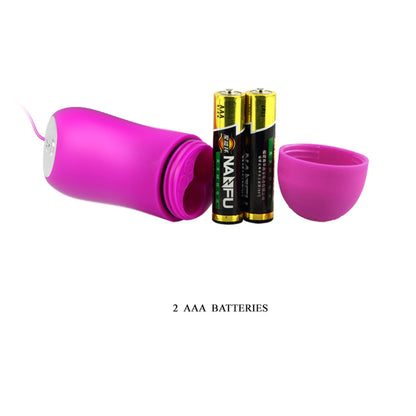 Mini wibrator Baile różowy silikonowy 12 funkcji zdalny
