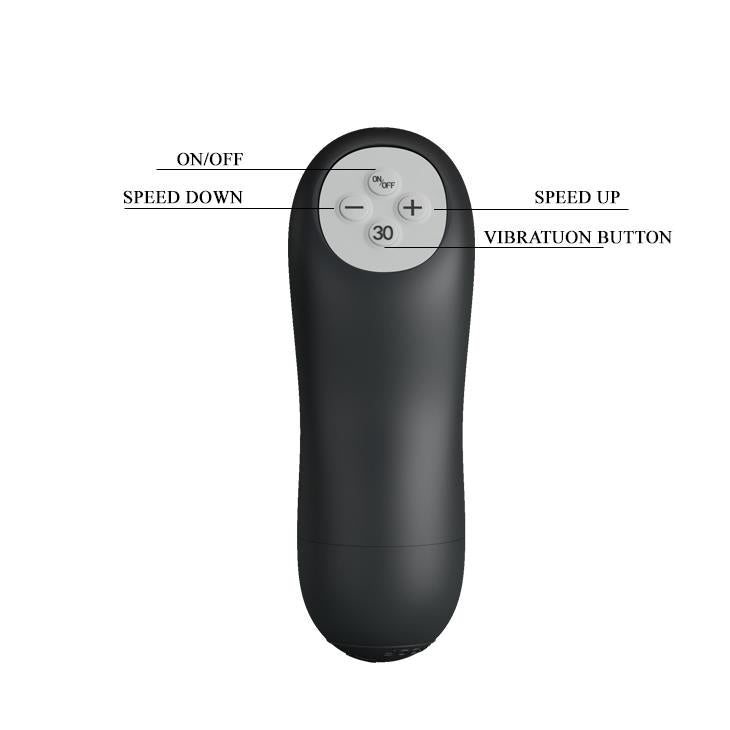 Wibrator silikonowy Pretty Love Indulgence Plus 30 funkcji USB 9.5 cm