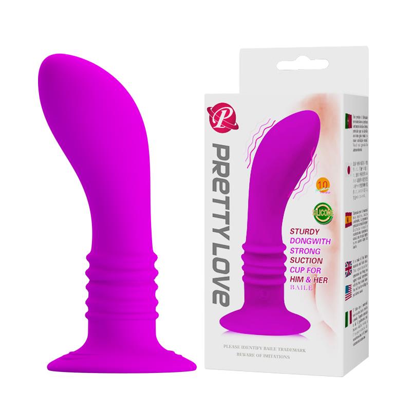 Masażer prostaty wibrujący Pretty Love silikonowy 12 cm 10 funkcji