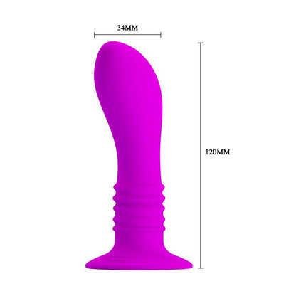 Masażer prostaty wibrujący Pretty Love silikonowy 12 cm 10 funkcji