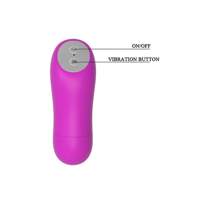 Wibrator mini bullet Baile Magic X20 20 funkcji z pilotem zdalnym