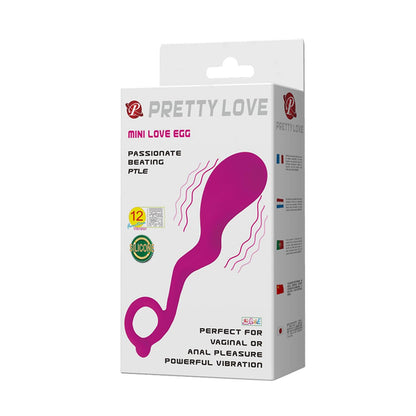 Kompaktowy silikonowy wibrator punktu G Pretty Love 12 funkcji wodoodporny