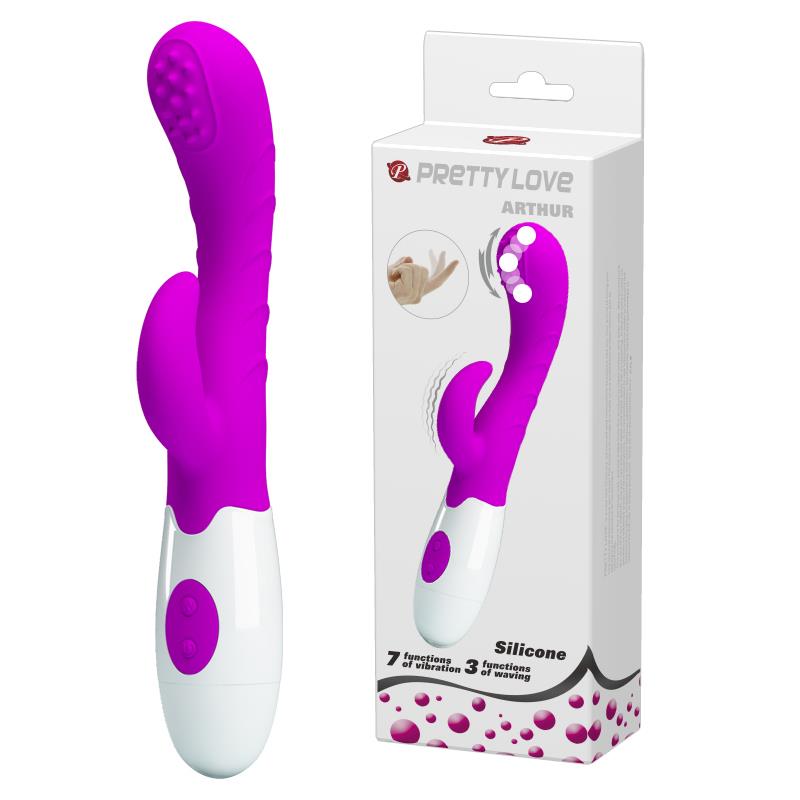 Wibrator punktu G Pretty Love Arthur silikonowy 20 cm