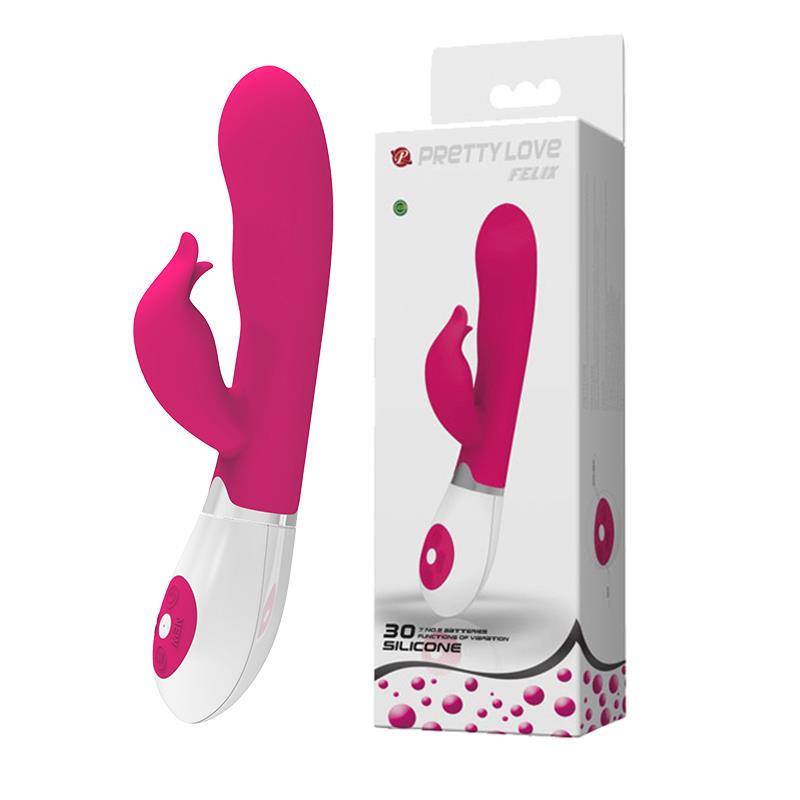 Wibrator z kaczką Pretty Love Felix różowy 20 cm 30 trybów