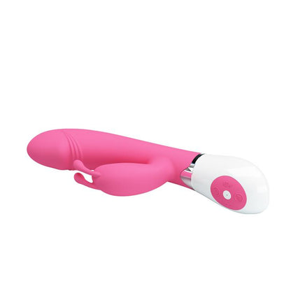 Wibrator króliczek silikonowy Pretty Love Gene różowy 21 cm