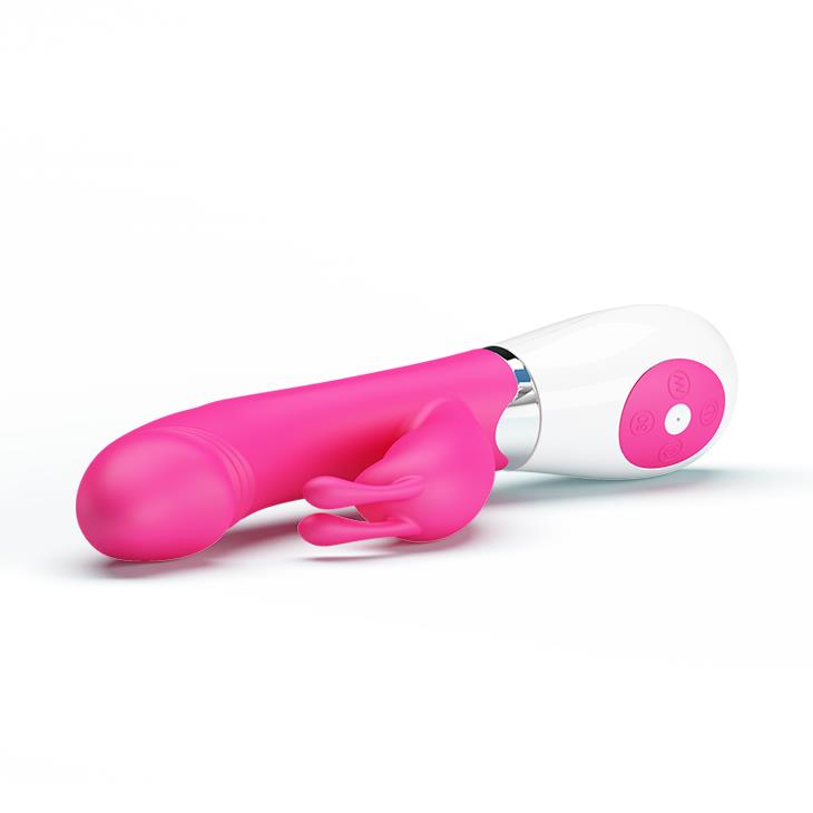 Wibrator króliczek Pretty Love Gene różowy 30 funkcji 20 cm