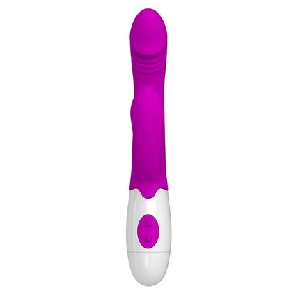 Wibrator punktu G Pretty Love Andre ze stymulatorem fioletowy 20 cm