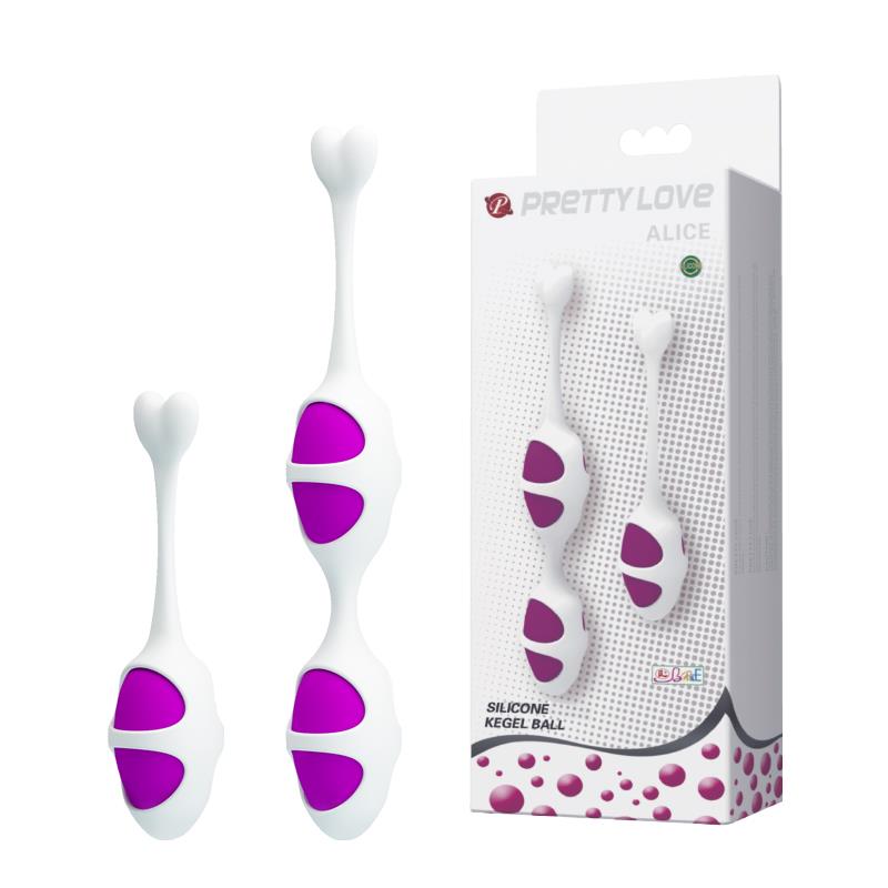 Kulki Kegla Pretty Love Alice silikonowe wodoodporne 3,7 cm