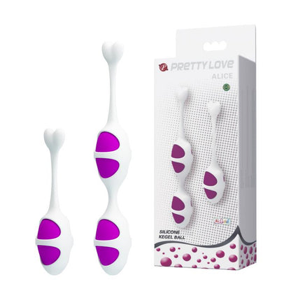 Kulki Kegla Pretty Love Alice silikonowe wodoodporne 3,7 cm