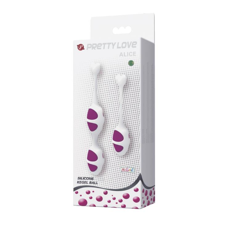 Kulki Kegla Pretty Love Alice silikonowe wodoodporne 3,7 cm