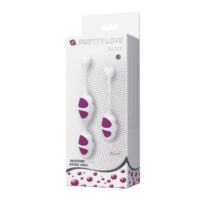 Kulki Kegla Pretty Love Alice silikonowe wodoodporne 3,7 cm