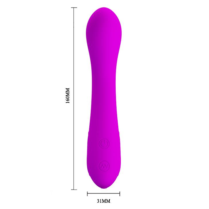 Wibrator punktu G silikonowy Pretty Love Tony 30 trybów 16 cm