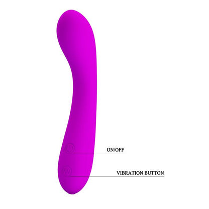 Wibrator punktu G silikonowy Pretty Love Tony 30 trybów 16 cm