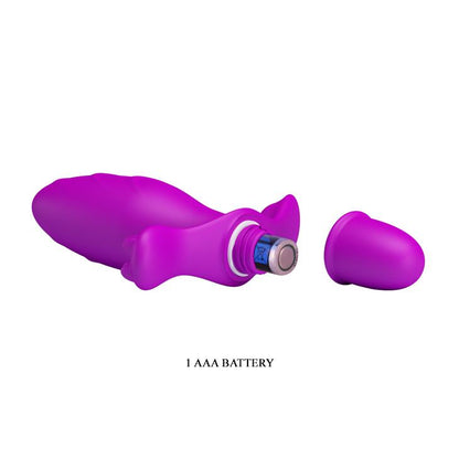 Wibrujący korek analny Pretty Love Fitch silikonowy 11 cm 10 funkcji