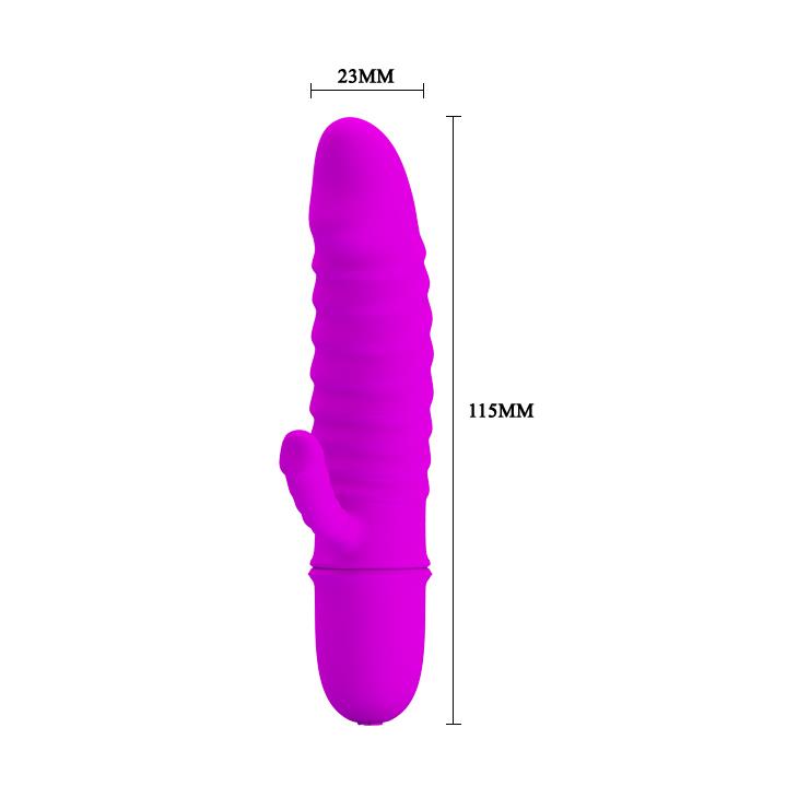 Mini wibrator silikonowy Pretty Love ARND do punktu G wodoodporny