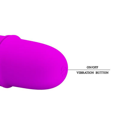 Mini wibrator silikonowy Pretty Love ARND do punktu G wodoodporny