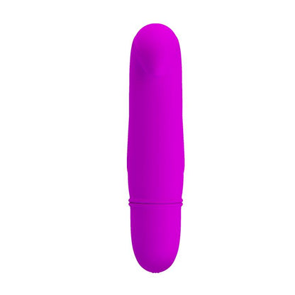 Mini wibrator punktu G Pretty Love Dana silikonowy fioletowy 10 trybów