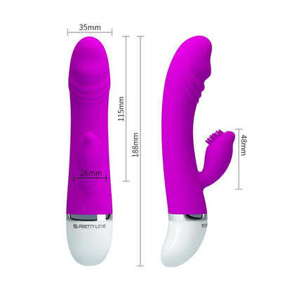 Wibrator króliczek silikonowy Pretty Love David 30 wibracji
