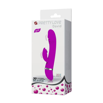 Wibrator króliczek silikonowy Pretty Love David 30 wibracji