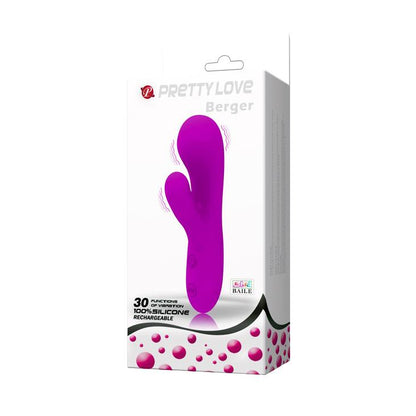 Potężny mini wibrator króliczek Pretty Love Berger 30 funkcji silikonowy